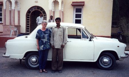 Ambassador car and driver