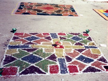 Sand painting