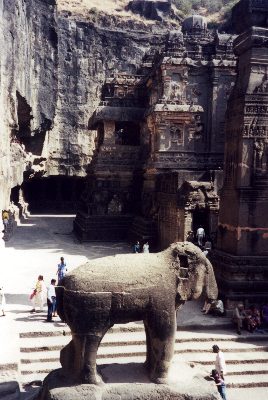 Kailasa carvings