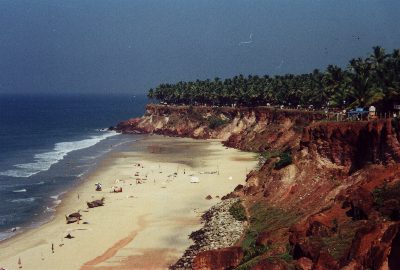 Varkala beach